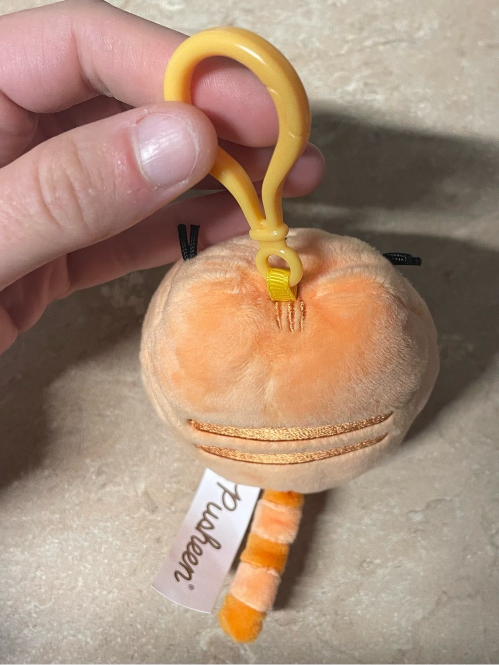 New Gund Pusheen 2026 Halloween Mystery Plush Clip Orange Cat Spiderweb - Picture 6 of 10
